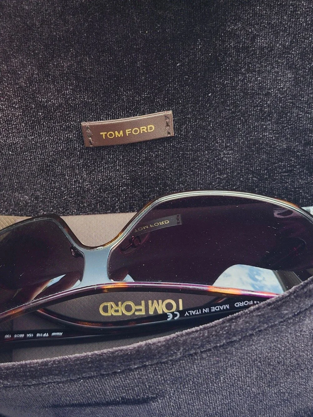 Unisex Tom Ford Alexei TF116 Sunglasses